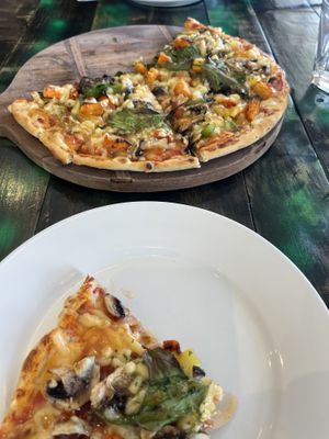   at Black Rabbit Pizza in Kaikoura