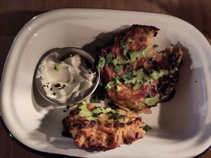 Onion Bhaji at Wilder   in Falmouth