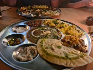 Another amazing thali! at Wilder   in Falmouth
