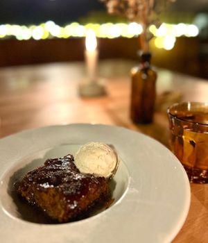 Vegan Sticky Toffee Puddingg  at Wilder   in Falmouth