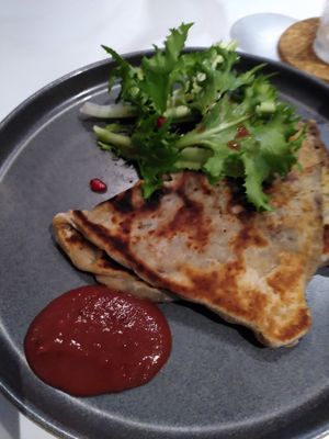 Paratha aloo - so good (October 2022) at Magic Hat in Newcastle Upon Tyne