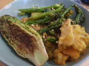 Daal with greens (vg) at Magic Hat in Newcastle Upon Tyne