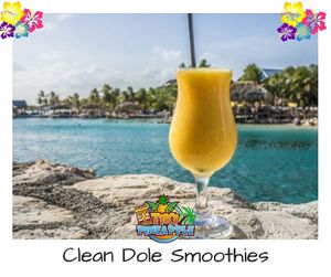 Only at Tiki Pineapple can you get a Dole Whip smoothie - an original creation made by us, for you. at Tiki Pineapple in Acme