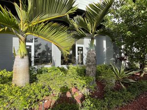 Back entrance.  at Holi Vegan Kitchen in Hallandale Beach