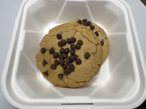 EXPENSIVE cookies!  at Holi Vegan Kitchen in Hallandale Beach