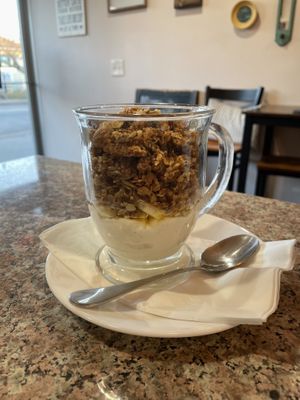 Vegan parfaits  #Veganuary at Haus Cafe in Fair Lawn