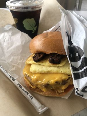 The perfect vegan breakfast. ❤️  at VEG'D in Costa Mesa