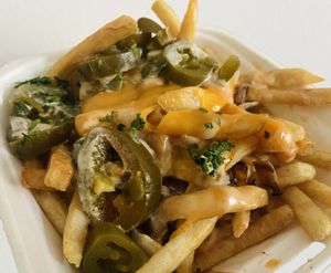 Loaded fries  at VEG'D in Costa Mesa