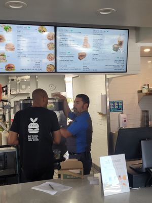 Menu at VEG'D in Costa Mesa