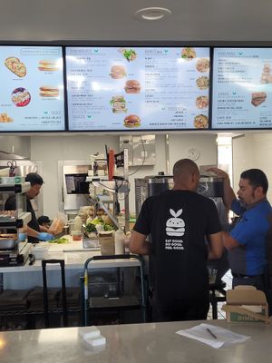 Menu at VEG'D in Costa Mesa