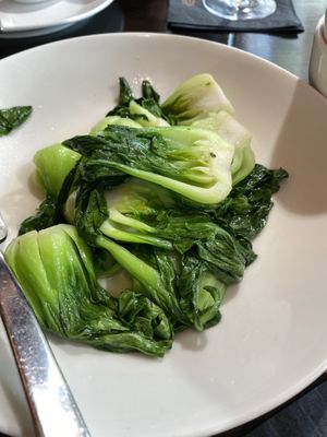 bok choy at Din Tai Fung in Las Vegas
