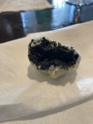 Black sesame dessert dumpling. Excellent!  at Din Tai Fung in Las Vegas