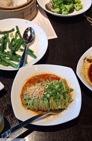 Vegan noodles with sesame sauce at Din Tai Fung in Las Vegas