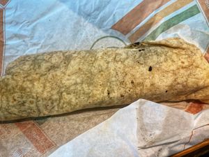 Big portion at Plant Power Fast Food in Sacramento