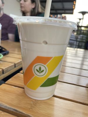 Coffee milkshake   at Plant Power Fast Food in Sacramento