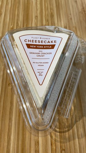 Cheesecake   at Plant Power Fast Food in Sacramento