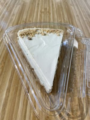 Cheesecake  at Plant Power Fast Food in Sacramento