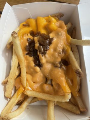 Iconic fries  at Plant Power Fast Food in Sacramento
