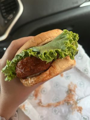 Buffalo chkn!  at Plant Power Fast Food in Sacramento