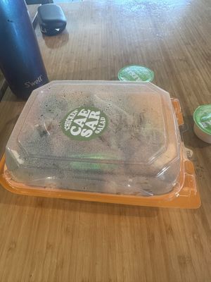 Caesar salad  at Plant Power Fast Food in Sacramento