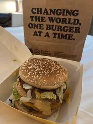 Sooooo good! I had the Big Zac    at Plant Power Fast Food in Sacramento