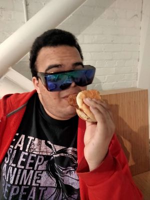 💕 that crispy chicken at Plant Power Fast Food in Sacramento