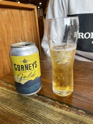 Local Cider  at Rusty Water Brewery in Cowes