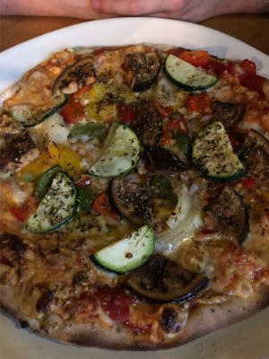Very good vegan pizza!  at Sassy's in Oostende