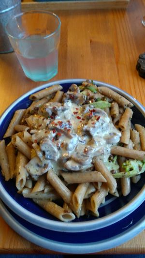 Pasta at Sassy's in Oostende