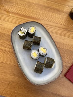 Mango maki  at Sushi Taki in Quarteira