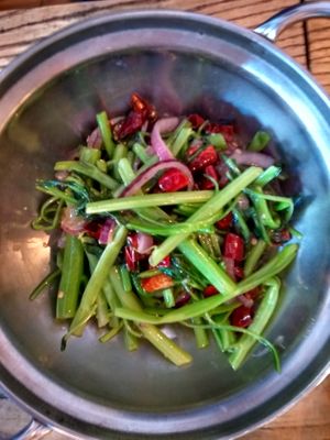 Morning glory at Itto in North London