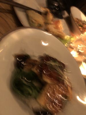Sorry for the blurry photo, this was delish at Itto - Stoke Newington in North London