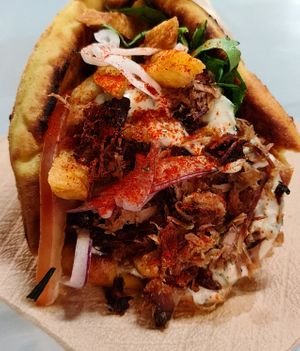 Vegan souvlaki at Vegan Souvlaki in Athens