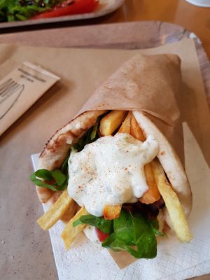 Vegan souvlaki at Vegan Souvlaki in Athens