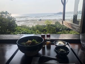 Soba  at Yama-no-chaya Rakusui in Nanjo