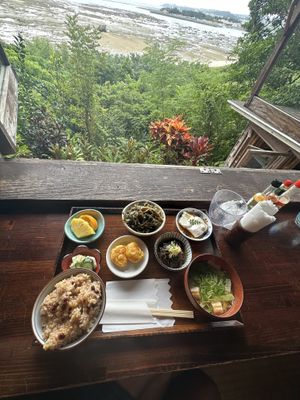   at Yama-no-chaya Rakusui in Nanjo