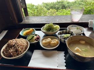   at Yama-no-chaya Rakusui in Nanjo