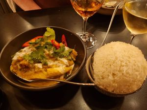 Veg biriyani at Tonic & Ginger in Fremantle