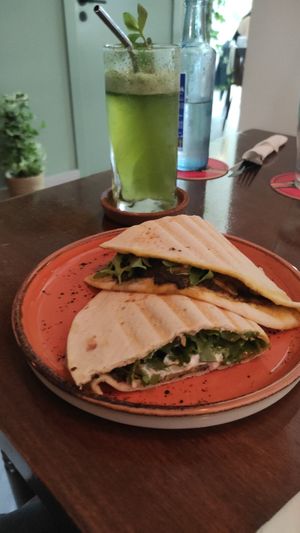 Piadina at Bar Botánico - La Suegra del Jardinero in Barcelona