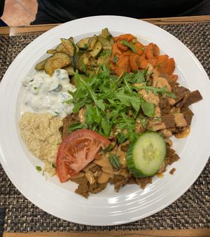 Döner Teller  at Vegano in Wohlen