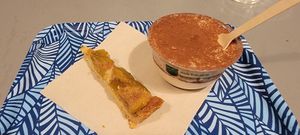 Tiramisu at Col Cavolo - Vegan Bistrot in Rome