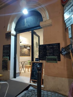 The restaurant at Col Cavolo - Vegan Bistrot in Rome