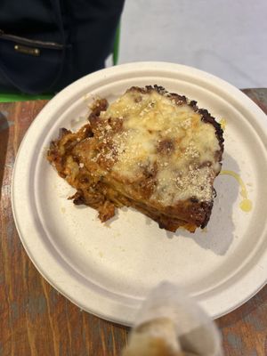 Lasagna  at Col Cavolo - Vegan Bistrot in Rome