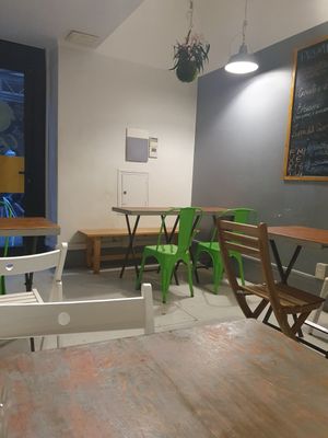 Interior at Col Cavolo - Vegan Bistrot in Rome