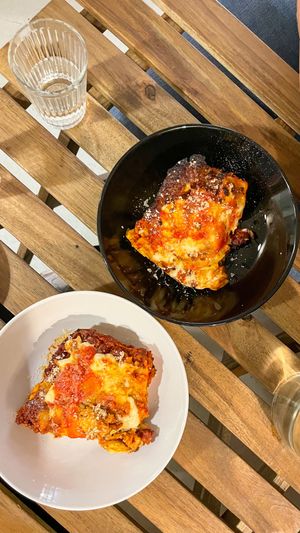 Best vegan lasagne! at Col Cavolo - Vegan Bistrot in Rome