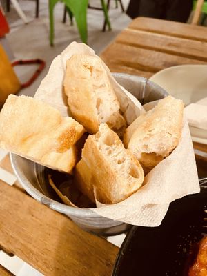 Focaccia  at Col Cavolo - Vegan Bistrot in Rome