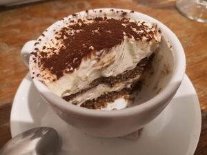 Tiramisu section 🍰 at Col Cavolo - Vegan Bistrot in Rome