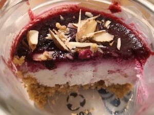 Cheesecake section 😊 at Col Cavolo - Vegan Bistrot in Rome