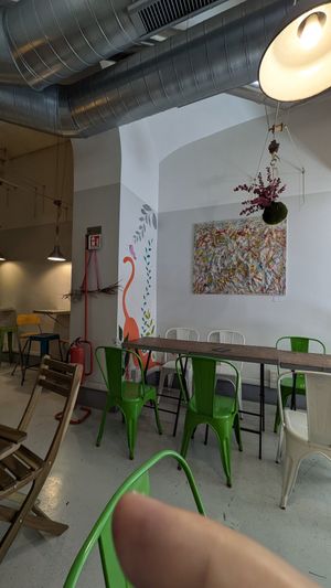 Decor at Col Cavolo - Vegan Bistrot in Rome