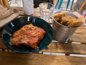 Best lasagna ever? at Col Cavolo - Vegan Bistrot in Rome